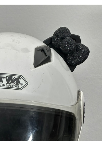 Motor & Motosiklet Siyah Fiyonklu Siyah Kedi Kulak Kask Dış Aksesuarı Diğer