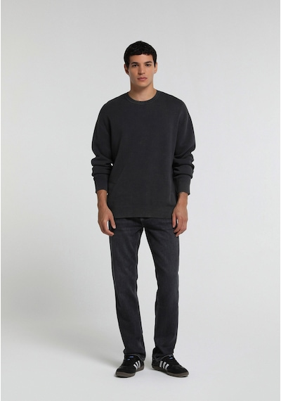 Colin's Colins Relaxed Fit Yuvarlak Yaka Düz Erkek Antrasit Kazak Cl1082155 Q1.v2 Ant