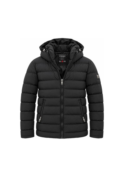 Fiyesmen Slim Fit Erkek Kapşonlu Mont 7817 Siyah