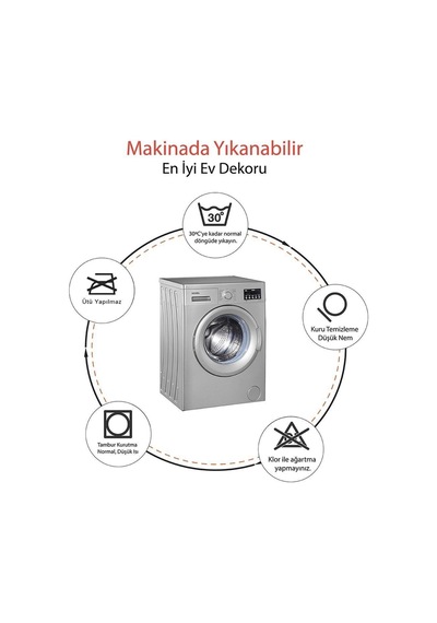 Buççin Online Mağaza Sevimli Tasarımlı Mikrofiber Banyo Paspası, Kaymaz Taban, Makinede Yıkanabilir 40x60 Polyester Ort Çok Renkli
