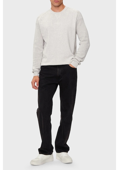 Calvin Klein Erkek Kazak J30j325671 P6g Açık Gri Açık Gri