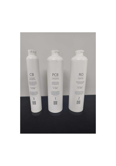Ortimax Water Chef Direkt Akışlı Su Arıtma Cihazı Filtre Seti, 3'lü Set Diğer