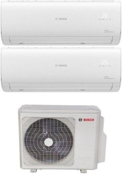 Bosch Multi Split Inverter Klima 28000 BTU 1 Dış + 2 İç Ünite (18 + 18)