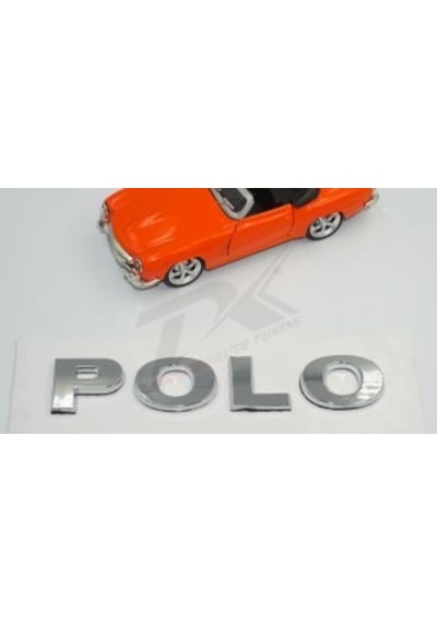 Volkswagen Polo 10 - 14 Bagaj 3M 3D Krom Abs Logo Amblem