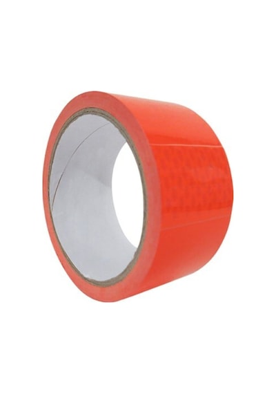 Turuncu Pvc Aksesuar Bandı Cam Montaj Bandı Cam Yapıştırma 30 Mt 45mm 45 MM x 25 M