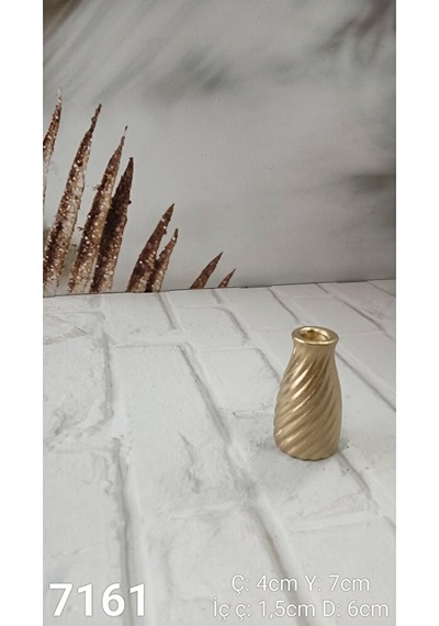 Yy7161 Mini Tasarım Vazo Spiral Desenli Silikon Kalıp