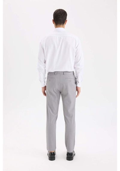 DeFacto Tailored Fit Normal Kesim Düz Paça Her Yöne Esneyen Yazlık Kumaş Pantolon -  C7508AX25SPGR370