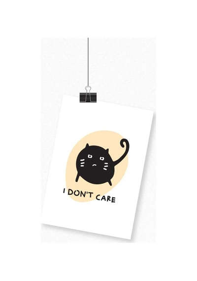 Kızgın Kedi A3 Duvar Posteri-2553