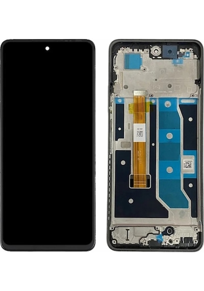 Tkgz Oppo Realme C65 - 5g - Uyumlu Lcd Ekran Dokunmatik Service - Pack - Çıtalı + Hd Nano Ekran Korucu