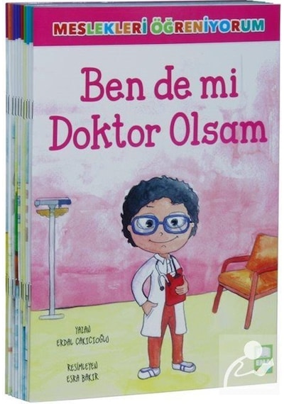 Mercankitap Meslekleri Öğreniyorum Resimli Hikaye Dizisi 10 Kitap Set / ...