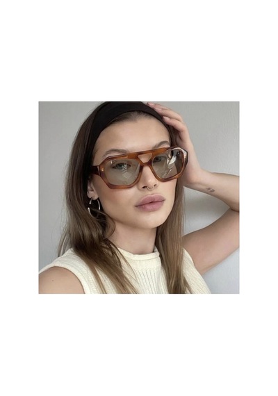 Beam Vintage & Retro Güneş Gözlüğü Leopar