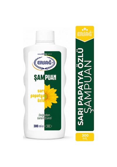 Ersağ Sarı Papatya Özlü Şampuan  300 ML