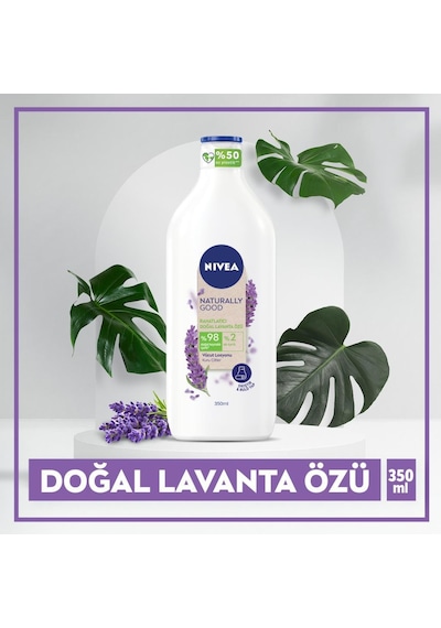 Nivea Naturally Good Lavanta Vücut Losyonu 350 ML
