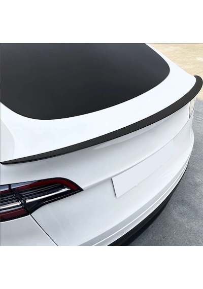 Tesla Model Y Legacy İçin Uyumlu Spoiler Mat Karbon