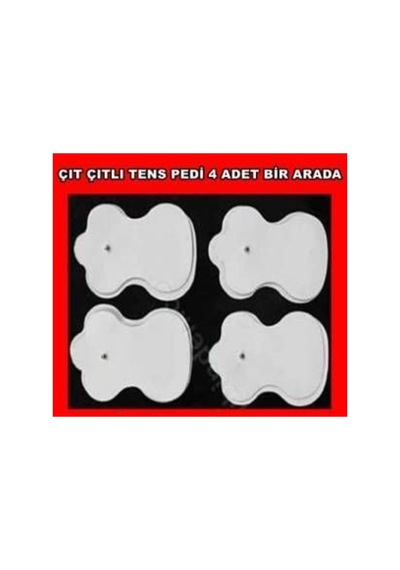 Optimed Ultra Çıtçıtlı Tens Pedi 2'li