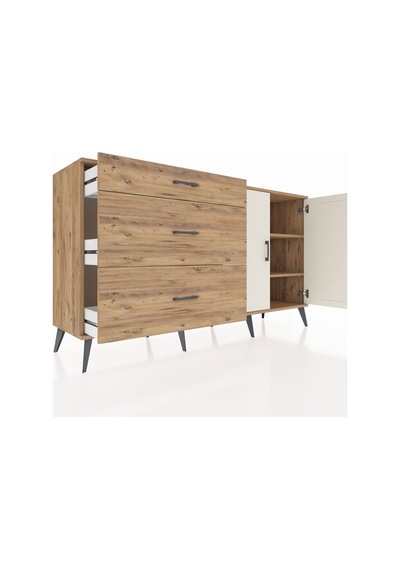 Hyperion Konsol 2 Raflı 3 Çekmeceli 2 Kapaklı 176x44x99 Çam-aytaşı/çam Atlas Çam/aytası - Atlas Çam Hyperion Konsol 2 Raflı 3 Çekmeceli 2 Kapaklı 176x44x99 Çam-aytaşı/çam Atlas Çam/aytası - Atlas Çam