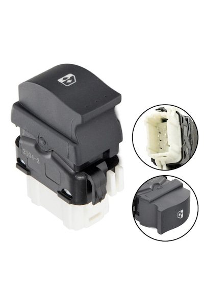 Renault Clio 2 - Cam Açma Düğmesi - Sağ Tekli - 2003-2006 - 8200060046