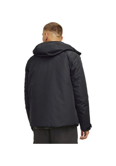 Jack & Jones 12262093 Jcosummit Padded Shell Jacket Sn Siyah Siyah