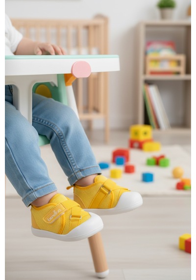 United Colors Of Benetton Bn-1254 B Sarı Bebek Günlük Ayakkabı