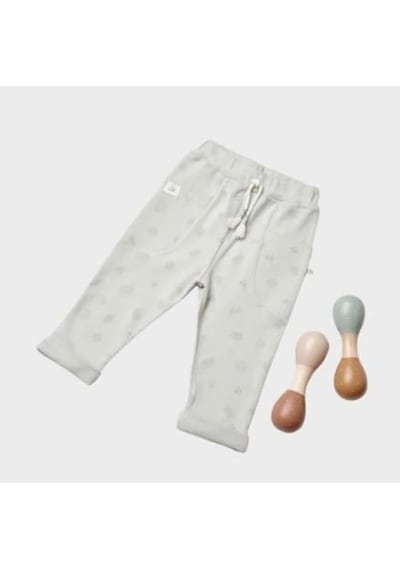 Bibaby Organik Pantolon Love Our Warth Yeşil-11641 Yeşil