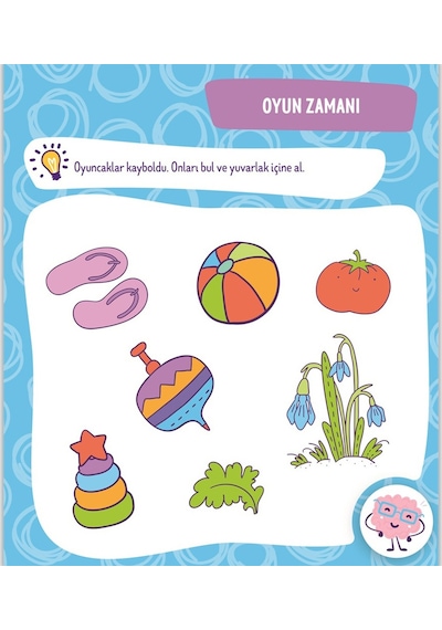 2-4 Yaş Mantıksal Düşünme Becerileri Ve Dikkat (Yaz-Sil) 522390997