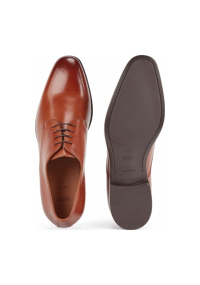 Boss Kensington Derb Shoes 50385015 Made İn Italy Kahverengi Kahverengi