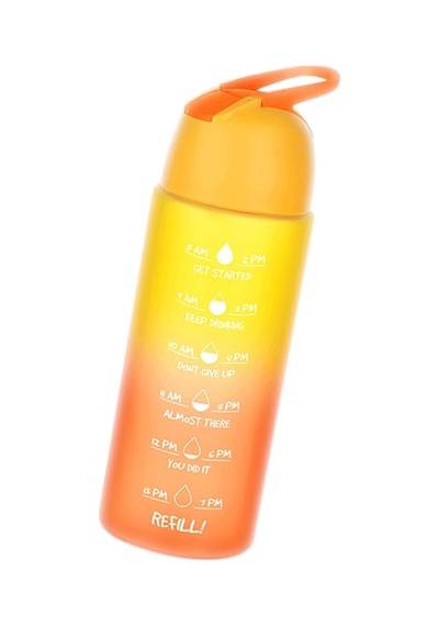 Quick Motivasyonel Matara 500 Ml - 16,9 Oz Çok Renkli