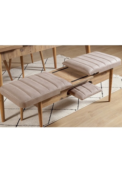 Ahşap Açılır Bench Atlantik Taş