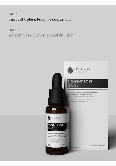 Lekeleri Gidermeye Yardımcı, Cilt Aydınlatıcı Ve Ton Düzenleyici Serum 20ml