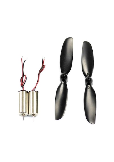 Amirelektronix-820 Çekirdeksiz Dc Motor (2 Adet + 2 Pervane) (Mini Drone Motoru)