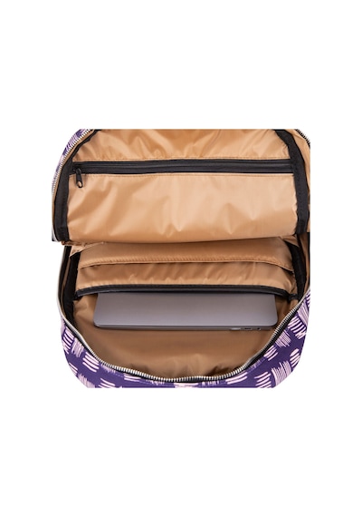 Bloominbag Harmony Hatchards 13-14 İnç Laptop / Macbook Sırt Çantası Mor - Beyaz