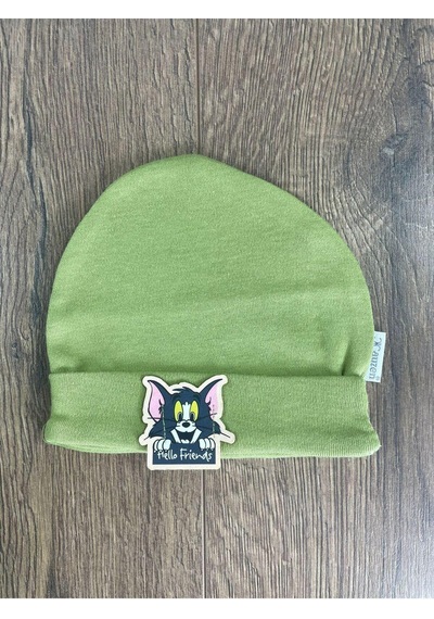 2d2b Hello Friends Alttan Çıtçıtlı Bereli Unisex 3lü Bebek Takım Yeşil