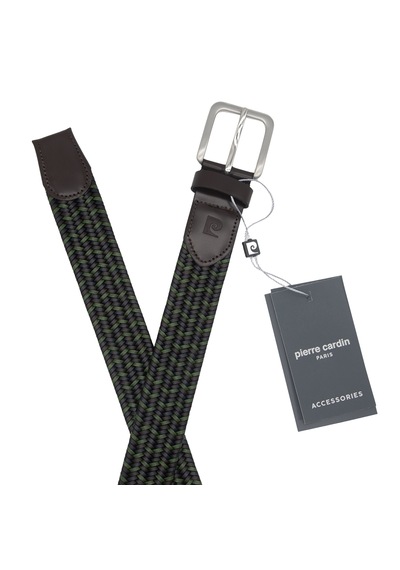 Pierre Cardin Premium Örgü Deri Kemer En 3,5 Cm Pc-1712 Çok Renkli