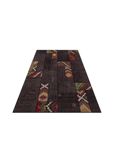 Patchwork Desenli El Dokuma Halı 160 X 230 Cm 6282