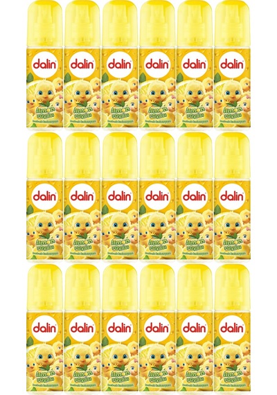 Dalin Bebek Kolonyası 150ml Limon Çiçeği 18 Li Set