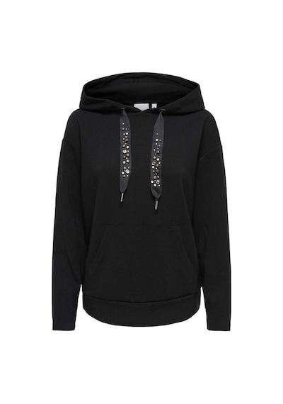 Only 15377809 Kapsonlu Kadin Sweat - Siyah