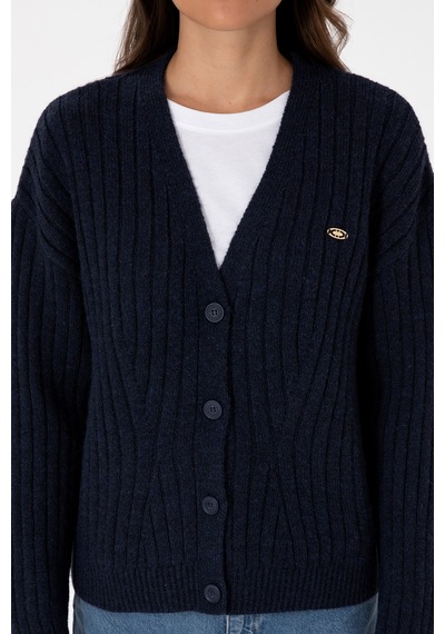 U.s. Polo Assn. Kadın Lacivert Hırka Triko 50310022-vr033 Lacivert