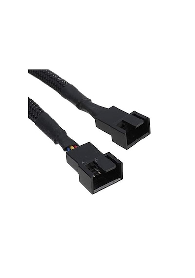 Fan Çoklayıcı Y PWM 4 pin Splitter Çoklayıcı Switch Kablosu