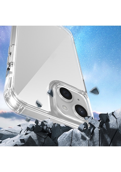 Apple Uyumlu iPhone 15 Kılıf Aihttgli Takılabilir Askı Aparatlı Zore Snap Silikon Kapak-şeffaf Şeffaf Şeffaf