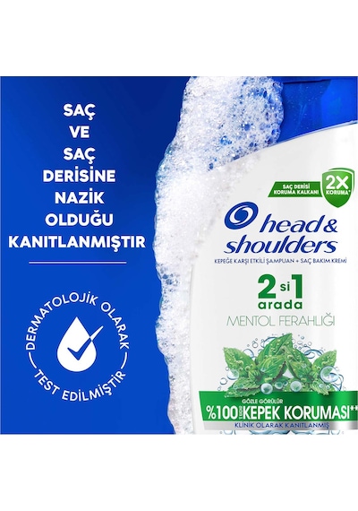 Head & Shoulders Mentol Ferahlığı 2in1 Şampuan 330 ML