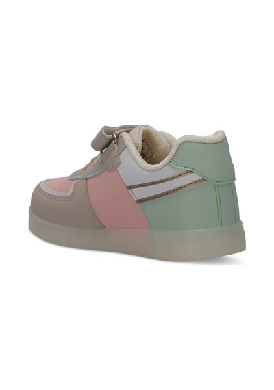 Slazenger  PERLE Çocuk Cırt Cırtlı Bej  Sneaker