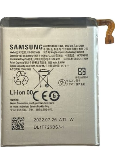 Samsung Galaxy Z Flip 4 Uyumlu Pil Batarya F721 Eb-bf724aby Senalstore