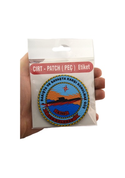 Tcg Dolunay - Cırt - Patch - Peç - Arma - 8 Cm Çok Renkli