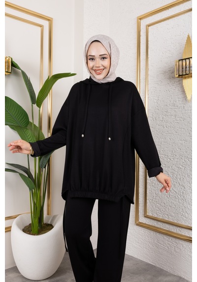 Nevayla Moda Yeni Sezon Spor Modal Takım Siyah