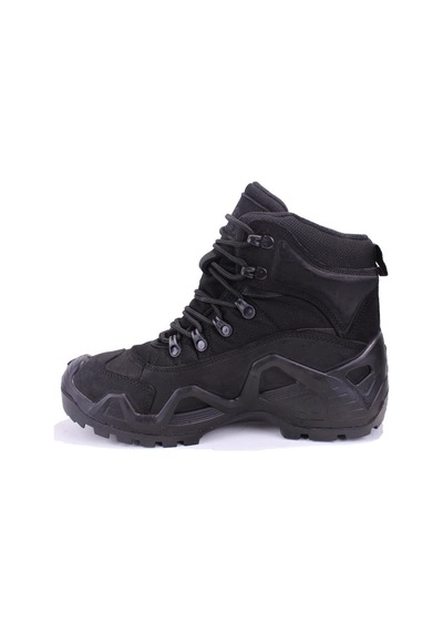 Hammer Jack Leopard 100023015 Siyah Ortopedik Outdoor Waterproof Erkek Deri Bot 001