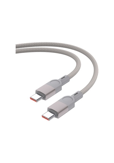 Zr-44 Type-c To Type-c Pd 100w Örgü Tasarımlı Hızlı Şarj Özellikli Data Ve Şarj Kablosu 1m