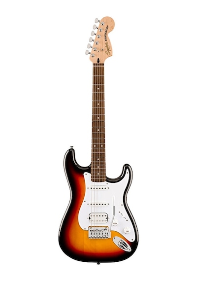 Squier 0378180500 Affinity Stratocaster Junior Hss Gitar 3-color Sunburst Kısa Skala 24" Küçük Gövde Ve Hss Manyetikler