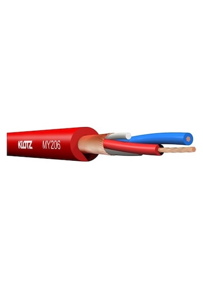 Klotz My206 Pvc Kaplı Mikrofon Kablosu 100 Metre