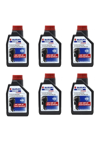 Motul Suzuki Marine 4T 10W-40 Motor Yağı 1 L 6 Adet