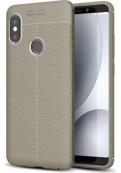 Xiaomi Redmi Note 5 Pro Kılıf Zore Niss Deri Desenli Silikon (516276116)